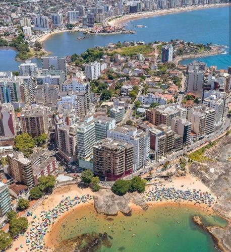 Apt Centro 50 M Mar, Wi-Fi, Completo, Local Top Гуарапари Экстерьер фото