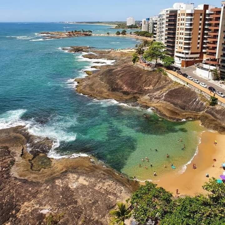 Apt Centro 50 M Mar, Wi-Fi, Completo, Local Top Гуарапари Экстерьер фото